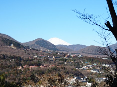 The Hiking trail for Mt.Sengen (FUJI VIEW STAND)